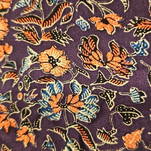 💕NATALIE MARTIN💕 Ella Top ~ Petite Fleur Print Aubergine In Pink Large NWT - Picture 7 of 11